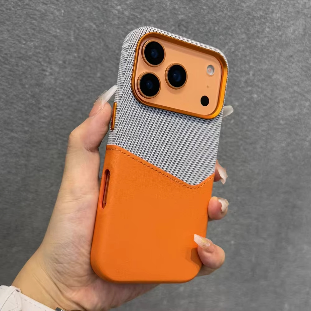 สีส้มสีเทา