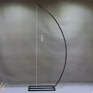 Wedding Table Party Half Circle Arch Ring Backdrop Display Stand Portable Frame Arch Wedding Decorative Adjustable Light Stand