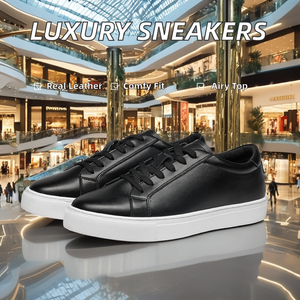 Chaussures de <span class=keywords><strong>basket</strong></span>-ball de luxe pour hommes, nouveau design, <span class=keywords><strong>en</strong></span> cuir, plates, décontractées, tendance hiver pour garçons et filles, <span class=keywords><strong>en</strong></span> solde - Product Image 2