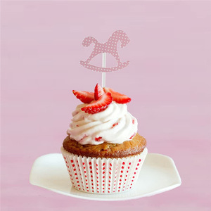 <b>Cake</b> <b>Decorating</b> <b>Supplies</b> Paper Animal Shape <b>Cake</b> Topper For Birthday Party Decorations 6 Pieces - Product Image 1