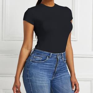 ملابس داخلية نسائية مثيرة جديدة للتنحيف بلون سادة متوفرة في المخزون بتصميم غير منتظم للتجارة الخارجية على الطراز الأوروبي والأمريكي - Product Image 4