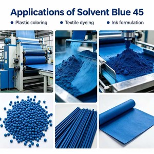 Colorant Anthraquinone Solvent Blue 45 pour Masterbatch, Encre et Revêtement - Forte puissance de coloration, soluble dans les solvants polaires - Product Image 4