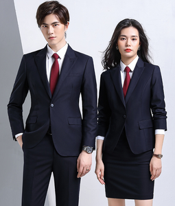 Vestido profesional para hombres y mujeres <span class=keywords><strong>Ropa</strong></span> de trabajo <span class=keywords><strong>formal</strong></span> transpirable para gerentes de Banco Empleados Ejecutivos Trajes DE TRABAJO ejecutivos - Product Image 1