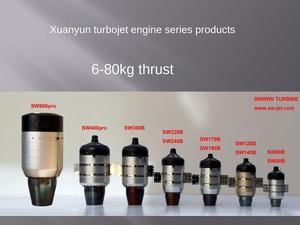 인기 판매 SWIWIN 추력 12kg 41.8lb RC 제트 엔진 터보젯 SW120B RC 제트 엔진 브러시리스 발전기 세트 109mm 550g/min 모터 - Product Image 6