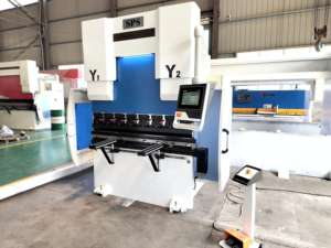 SPS yüksek hassasiyetli CNC saf elektrikli pres fren doğru kontrol sac işleme makinesi küçük - Product Image 2