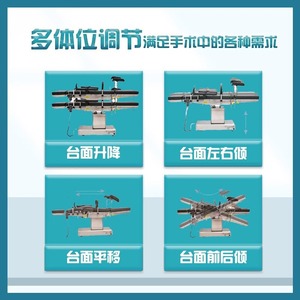 Mesa de Operaciones Eléctrica para Ortopedia, Ginecología, Cirugía Plástica, Oftalmología, Cama de Examen de Emergencia Shandong - Product Image 3