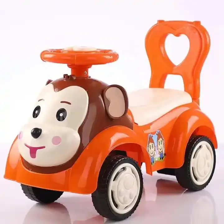 卸売4輪子供用おもちゃ車/赤ちゃんと子供用乗用車用おもちゃライトと音楽付き