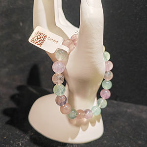 High Quality Natural Fluorite Beaded <b>Bracelet</b> With <b>Healing</b> Tumble Stone Fashion <b>Bracelets</b> for Women Men - Product Image 3