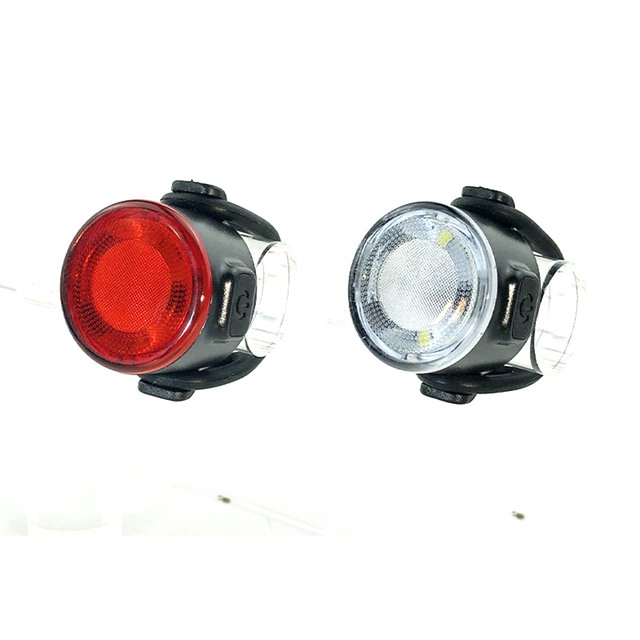 TAIKOO Rechargeable Bike Light Set Waterproof Front Bike Light Mini Bicycle Light Set