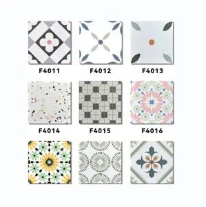 China supplier factory 3D ink-jet decorative stone 300x300 400x400 pool edge/garden floor ceramic tiles