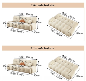 <span class=keywords><strong>Divano</strong></span> <span class=keywords><strong>Letto</strong></span> Pieghevole in Tessuto Roch Castle per Hotel, Soggiorno e Camera da <span class=keywords><strong>Letto</strong></span>, <span class=keywords><strong>Divano</strong></span> <span class=keywords><strong>Letto</strong></span> a Tre Posti per Arredamento Moderno - Product Image 5