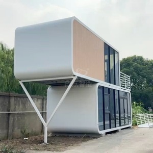 Módulo de Oficina Exterior con Estructura de Aluminio, Diseño Rectangular Minimalista, Móvil, Independiente, Requiere Ensamblaje - Product Image 3