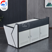 Système de bureau modulaire extensible en métal moderne pour salle de surveillance, salle de diffusion, salle de contrôle de sécurité, centre de commandement