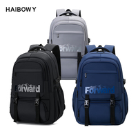 HAIBOWY sac à dos pour ordinateur portable sac à dos école université décontracté affaires Mochilas Escolares luxe hommes sac à dos