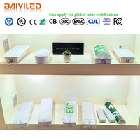 Hochlumen Fluoreszierendes LED-Notausgangsschild 4W IP65 Wasserdicht Tageslicht 3 Stunden Notlichtdauer