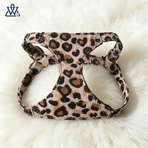 Leopard Print Pet <b>Harness</b> Adjustable Oxford Cloth Chest Strap For Small <b>Medium</b> <b>Dogs</b> Cats - Product Image 4