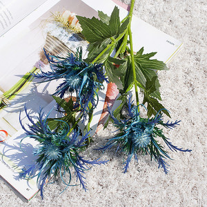 <span class=keywords><strong>Fleur</strong></span> artificielle à tige longue en plastique, toucher réaliste, <span class=keywords><strong>fleur</strong></span> <span class=keywords><strong>de</strong></span> mer, glycines creuse - Product Image 3