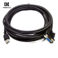 Cable de Datos USB a Macho a Hembra Db9 para Escáner de Código de Barras, Cable USB de 3 Metros para DS457 RS232