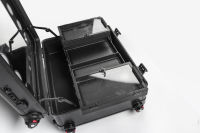 Valise de voyage professionnelle de luxe 22 pouces pour artistes, organisateur de cosmétiques, station de salon, avec Bluetooth intégré et grande fermeture éclair