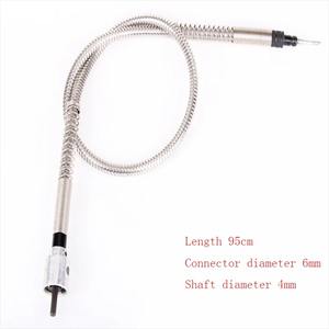 <span class=keywords><strong>Outil</strong></span> de meuleuse d'angle rotatif 6mm arbre Flexible convient + pièce à main 0-6.5mm pour <span class=keywords><strong>Dremel</strong></span> <span class=keywords><strong>Style</strong></span> arbre flexible perceuse électrique <span class=keywords><strong>outil</strong></span> rotatif - Product Image 2