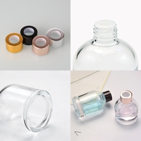 Vente en gros 100ml 120ml 150ml 200ml Flacon diffuseur à roseaux Bouteille en verre à huile de style nouveau