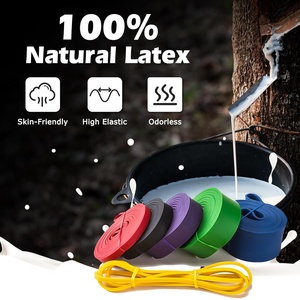 <span class=keywords><strong>Bandas</strong></span> Elásticas de Resistencia de Látex de Alta Resistencia para Entrenamiento, Gimnasio, Yoga y Ejercicio - Product Image 2