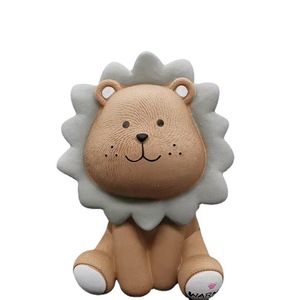 Salvadanaio a Forma di Leone Cartone Animato, Contenitore per Monete in Plastica per Bambini, per Viaggi e Uso Domestico - Product Image 6