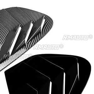 For BMW X6 E71 2008-2014 Body Kit Rear <b>Window</b> Side <b>Vent</b> Shutter Louver Cover Trim Rear Quarter Panel <b>Window</b> Car Accessories - Product Image 6
