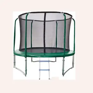 10ft Trampoline Outdoor Bungee Trampolines and Pole Covers with Protective Net Luxury Trampoline Customized Color