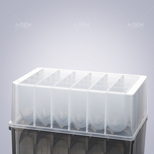 Microplate en PP à fond en U de 10 ml, 24 puits profonds, pour l'extraction d'acides nucléiques, stockage d'échantillons, consommable de laboratoire jetable - Product Image 2