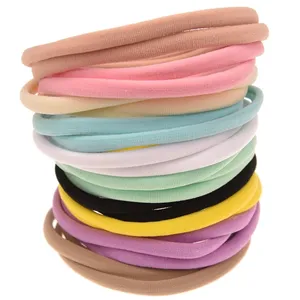 Nylon DIY Kids Hair Accessories Elastic Head Band Hair Extensions Fashion Headwear turban baby hairbands headband