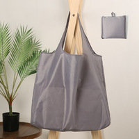 Sac fourre-tout pliant portable léger en gros d'usine Grand tissu Oxford écologique pour un usage quotidien Sac à provisions pratique