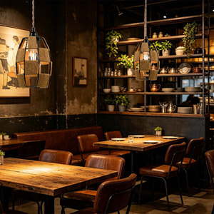 Lámpara colgante de ratán de estilo chino, ovalada, E27, cuerpo negro caqui, para sala de té, sala de estar, estudio, entrada, iluminación de bar - Product Image 3