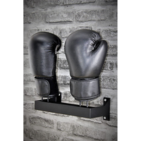 Présentoir mural organisateur de gants de boxe à 2 gants avec support mural
