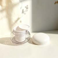 Pot en plastique transparent pour crème de soin, pot vide pour beurre corporel, crème visage, baume pour la peau, emballage cosmétique pour soins de la peau