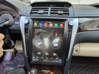 12.1 pouces Tesla Style écran tactile Vertical Android autoradio tableau de bord lecteur multimédia Navigation pour Toyota Camry 2012-2015