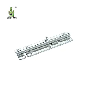 Prezzo all'ingrosso di fabbrica di alta qualità in ferro zincato di sicurezza bulloni da 8 pollici serrature per porte scorrevoli per porte in <span class=keywords><strong>legno</strong></span> per finestre - Product Image 1