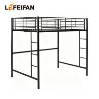Nouveau produit : Lit superposé moderne en métal pour dortoir scolaire avec armoire, bureau et rangement intégrés