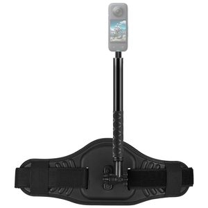PULUZ vành đai thắt lưng gắn kết dây đeo với Selfie Stick <span class=keywords><strong>Monopod</strong></span> cho GoPro hero10 màu đen và khác Panorama hành động máy ảnh - Product Image 1