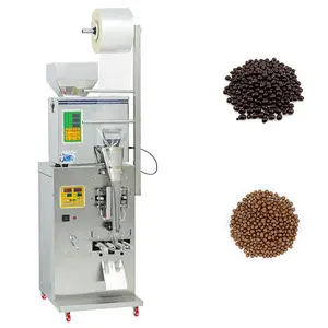 Otomatik fasulye tahıl tartı dolum poşet çanta şeker granül paketleme makinesi 50g 100g 200g 500g