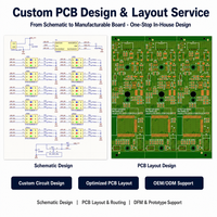 Carte de circuit imprimé LED SMD avec puces LED, module PCBA LED IR personnalisé OEM pour caméra de sécurité, surveillance de vision nocturne
