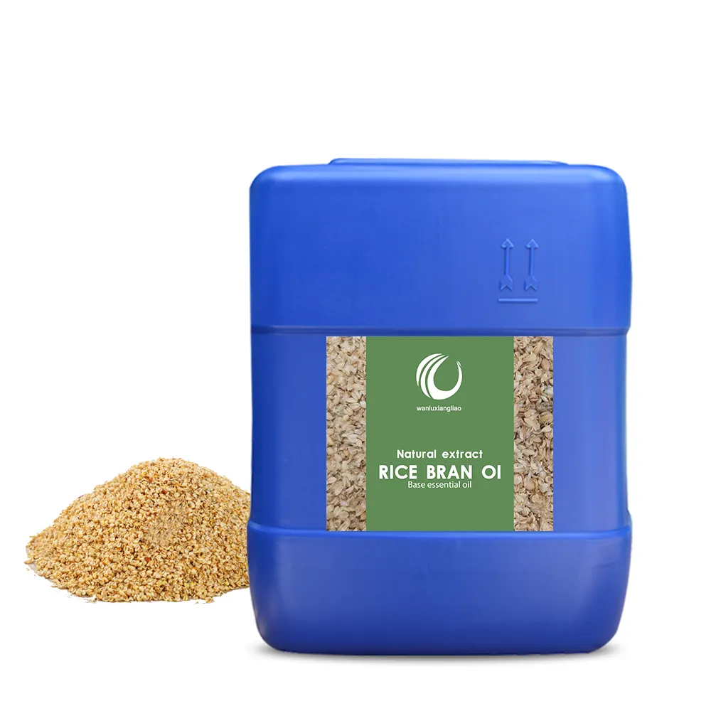 Giá bán buôn của cấp thực phẩm tự nhiên chưa tinh chế ép lạnh dầu cám gạo thích hợp cho đậu phụ máy