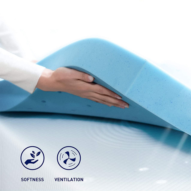 Luxury Queen Size Visco Gel Memory Foam Mattress Latex Foam Sleep Well Foam Mattress