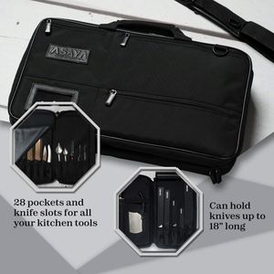 Muestra gratuita, bolsa de herramientas portátil de alta calidad, de moda, en oferta, bolsa enrollable para cuchillos, multifunción - Product Image 4