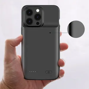 Ốp lưng sạc pin thông minh thời trang cho <span class=keywords><strong>iPhone</strong></span> 15 14 Plus 13 12 Mini 12 Pro Max 12Pro, ốp sạc dự phòng, ốp điện thoại - Product Image 4