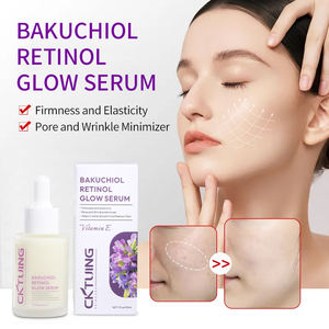 Suero Facial Líquido Calmante y Sensible, Blanqueador e Hidratante con Niacinamida, Etiqueta Privada, Bakuchiol Orgánico para - Product Image 3