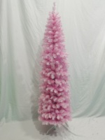 Hochwertiger Rosa Vorbeleuchteter Künstlicher Weihnachtsbaum für Heim- und Partydekoration zum Direktpreis ab Werk