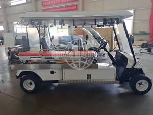 Voiturette de golf électrique 4 places pour adultes, homologuée pour la route, avec siège arrière rabattable, prix compétitif et personnalisable pour les terrains de golf - Product Image 3