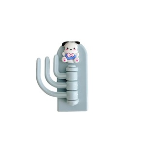 Cute No Drill <b>Wall</b> Mounted <b>Hook</b> With Rotating Design For Bathroom Storage - Product Image 3
