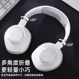 Headphone Wireless <b>Bluetooth</b> Over Ear Foldable Dynamic <b>Microphone</b> Touch Control Type C Charging Sports Gaming - Product Image 2